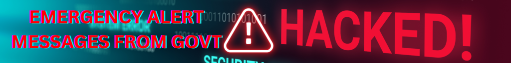 emergency alert messages from govt