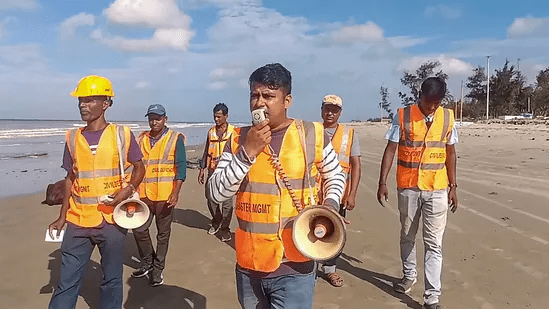 Red Alerts in West Bengal Cyclone Remal
